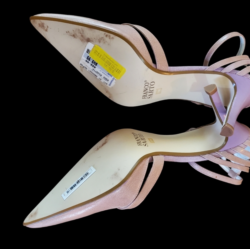 Pink Closed-toe Pumps - Picture 3 of 5